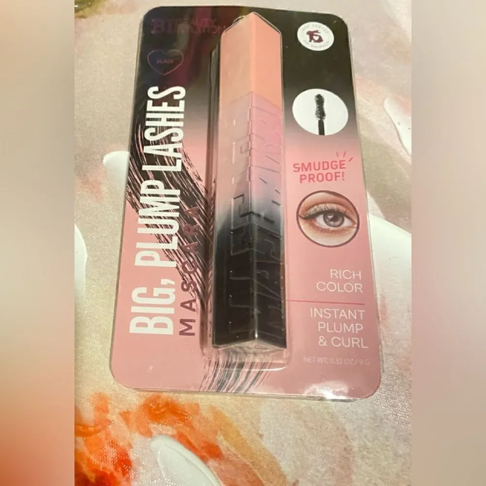 🛍️2 Beauty Intuition Rosy Nude Lip Gloss 💄 & Big Plump Lashes Mascara 💥